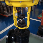 Pneumatic Angle Control Valve