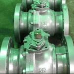 2 piece cast steel ball valve 1