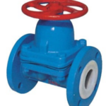 DN100 Ductile Iron Diaphragm Valve – Handwheel Operated Flanged End