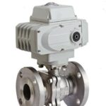 Electric Actuated 2 Piece Flanged Ball Valve