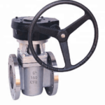 DN80 WCB Jacketed Plug Valve – Manual Lever Flanged End