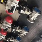 Pneumatic Actuated 2 Piece Flanged Ball Valve