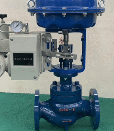 Pneumatic Actuated Globe Type Control Valve