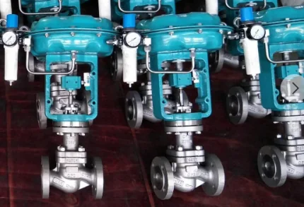 Pneumatic Single Seat Globe Control Valve