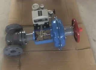 Fluorine Lined Single Seat Control Valve
