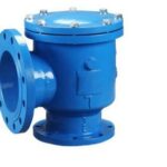 DN100 Cast Iron Suction Diffuser – Flanged End with Integrated Strainer