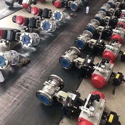 Pneumatic Actuated Ball Valve