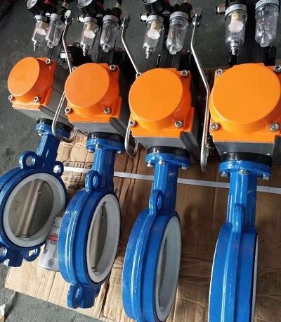 Pneumatic Actuated Butterfly Valve