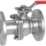 Titanium Gr 2 2PC Flanged Ball Valve
