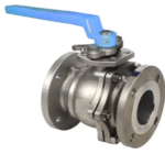 Titanium Gr.5 2piece Flanged Ball Valve