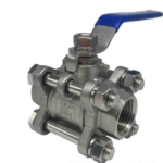 Titanium Gr 5 3PC Ball Valve